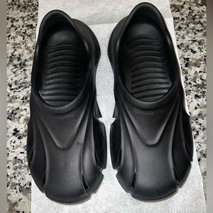 Balenciaga Molded Rubber Slid On Shoes
